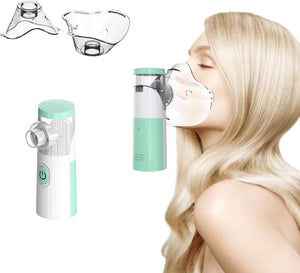 Handheld Nebulizer, Portable with Mouthpiece and 2 Masks for Adults & Kids