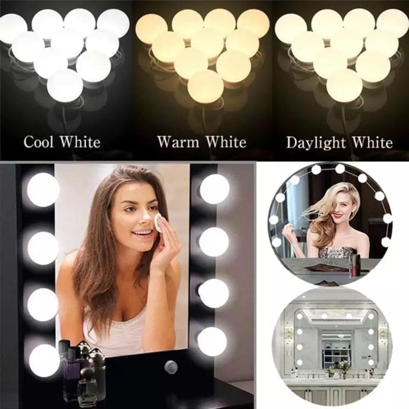 10 Bulb Vanity Light, Vanity Lights for Makeup