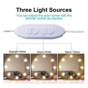 10 Bulb Vanity Light, Vanity Lights for Makeup